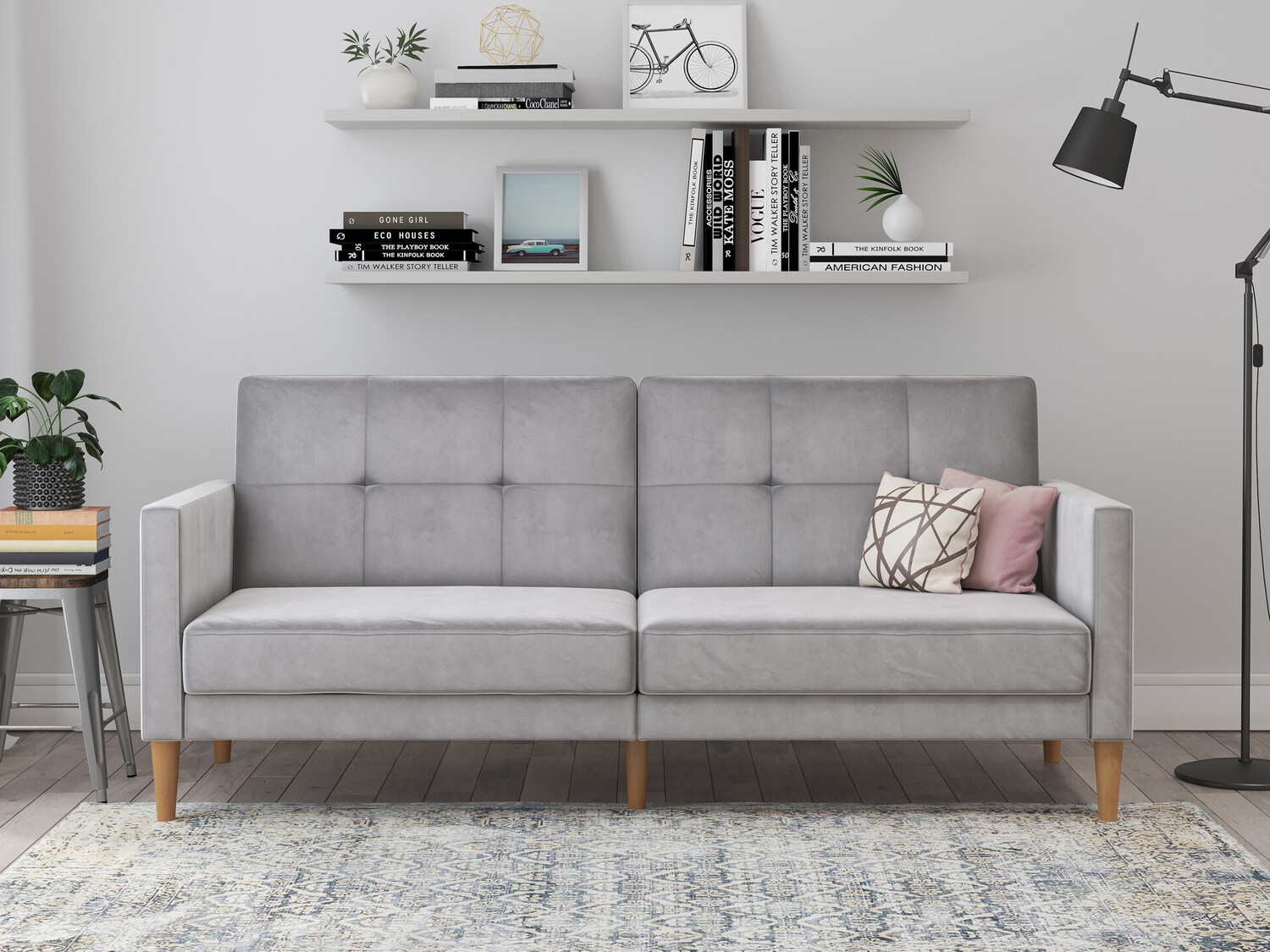 Диван-кровать Denton 1178 (Светло-серый)