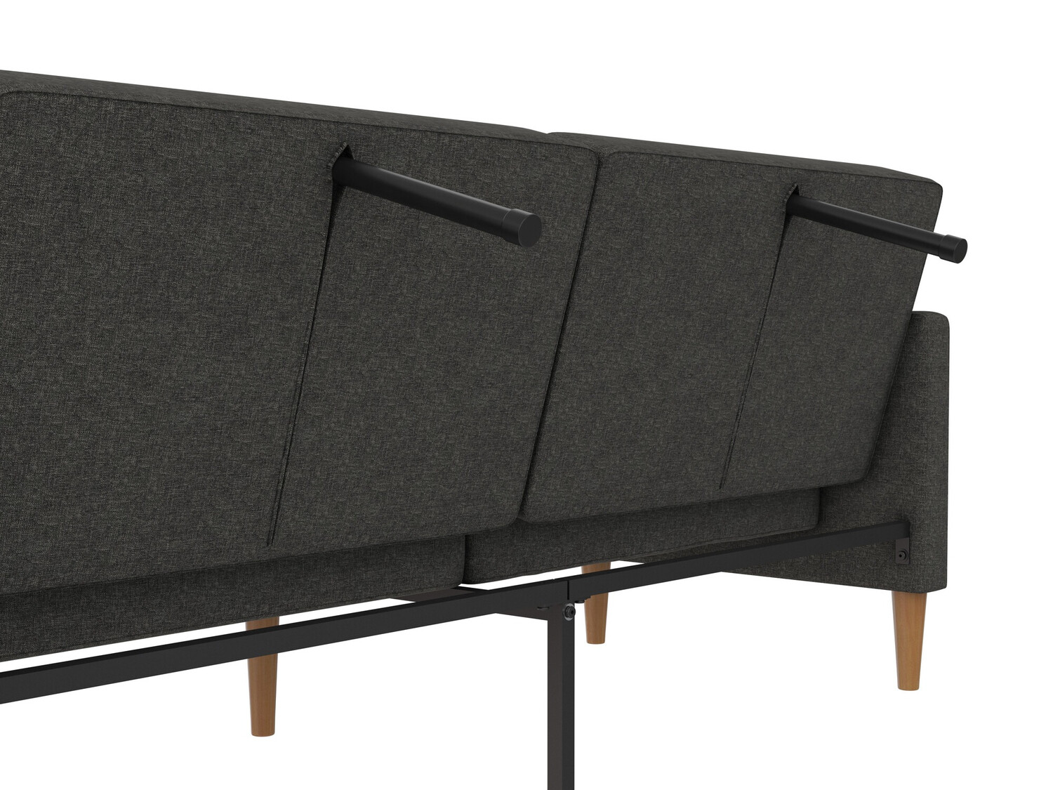 Dīvāns gulta Denton 1178 (Antracīts)