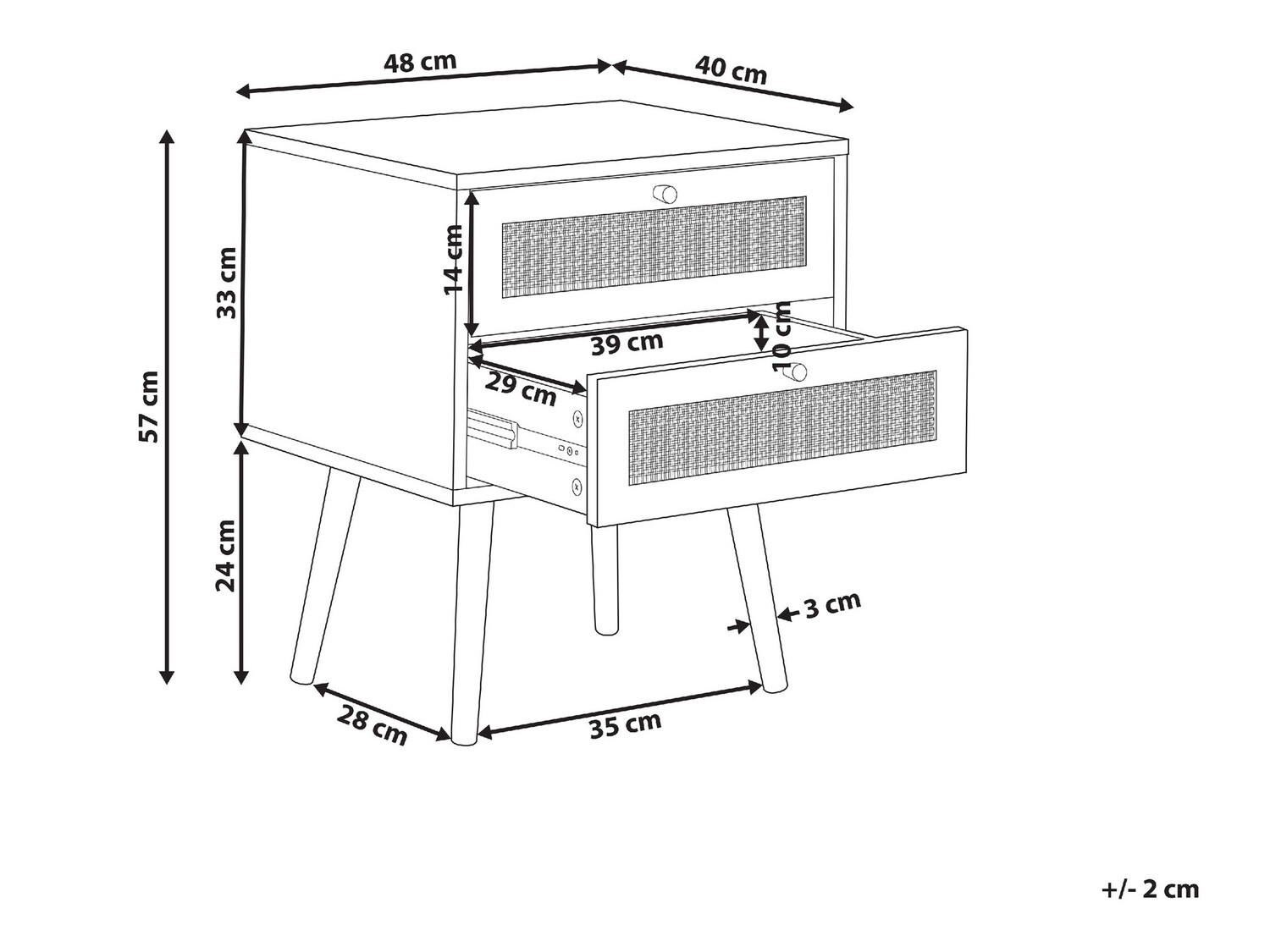 Naktsgaldiņš Velevaro 100