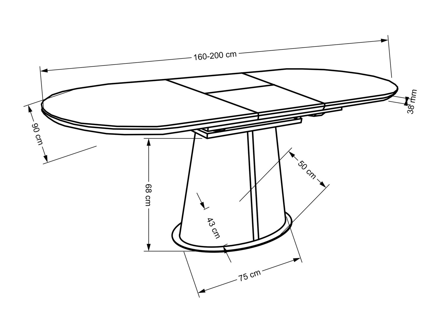 Cтол Houston 1576