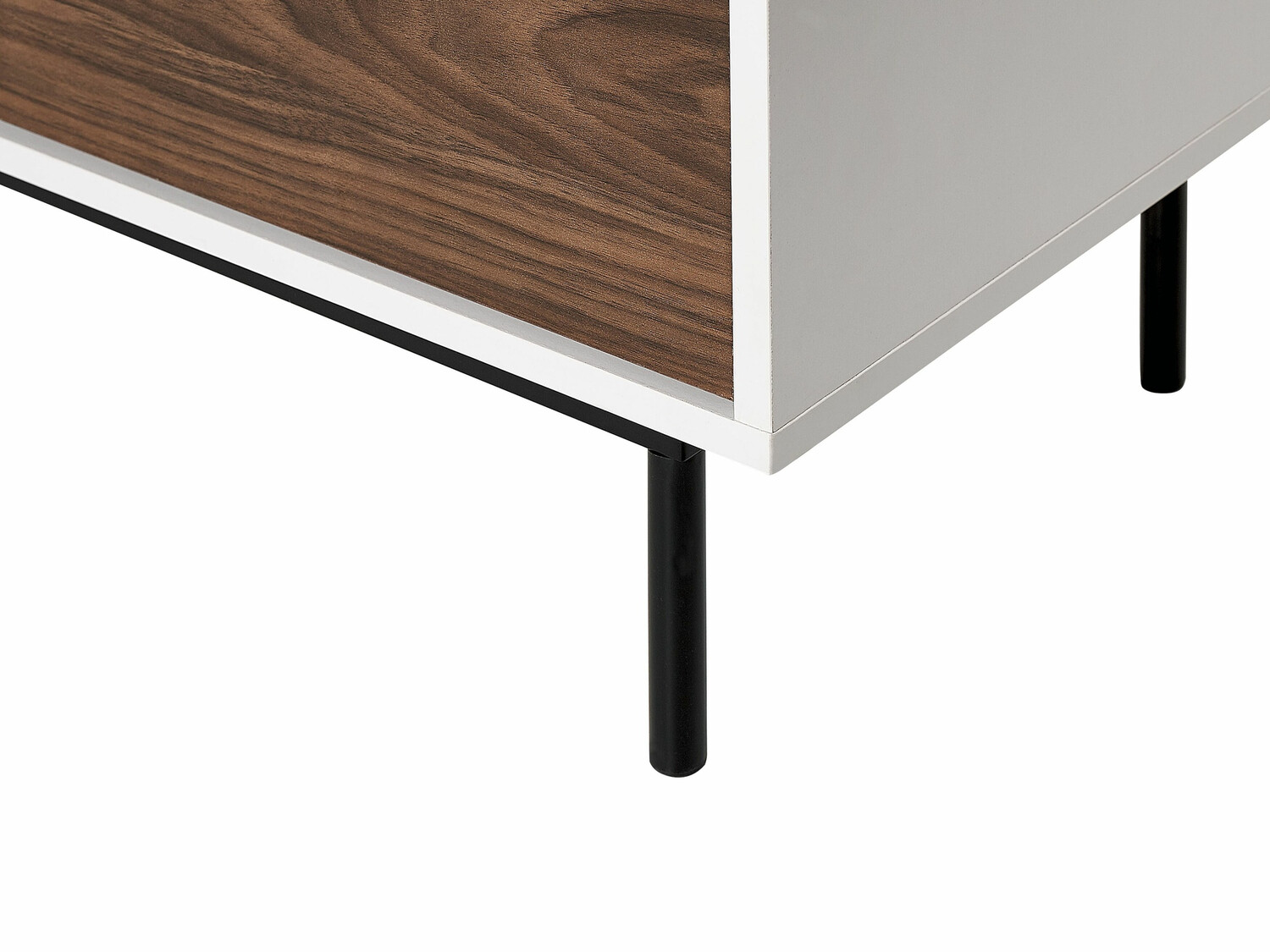 Kомод Berwyn 520 (Белый + Темное дерево)