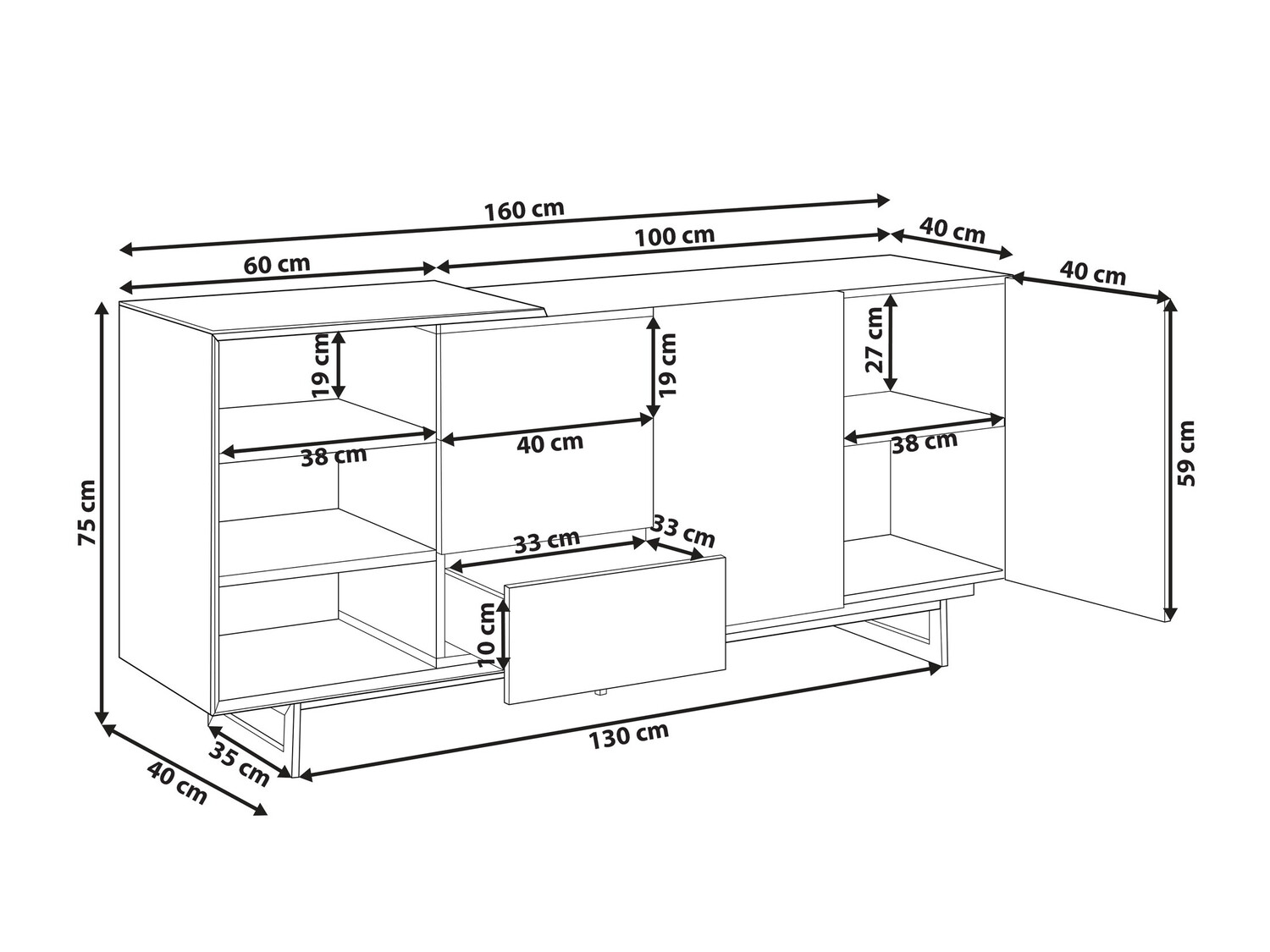 Kомод Berwyn 528