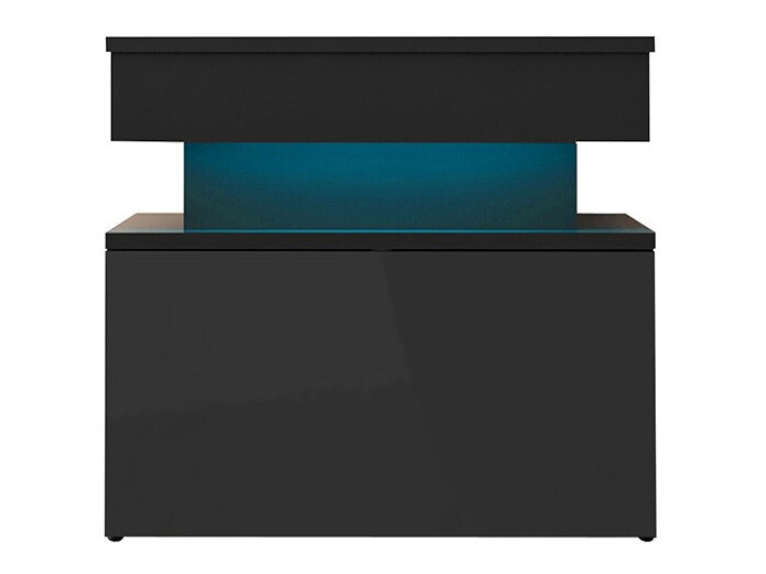 Naktsgaldiņš Monfero 102 (Melns + Glancēts melns)