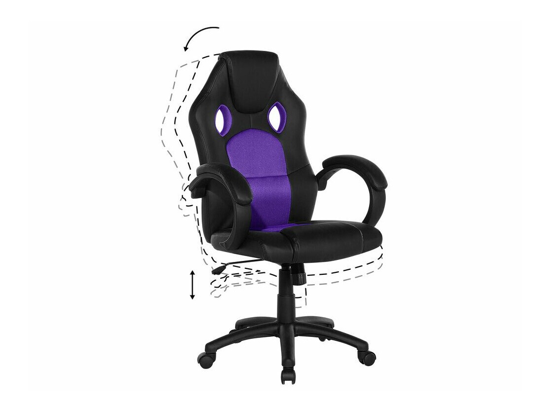 Spēļu krēsls Berwyn 525 (Violets)