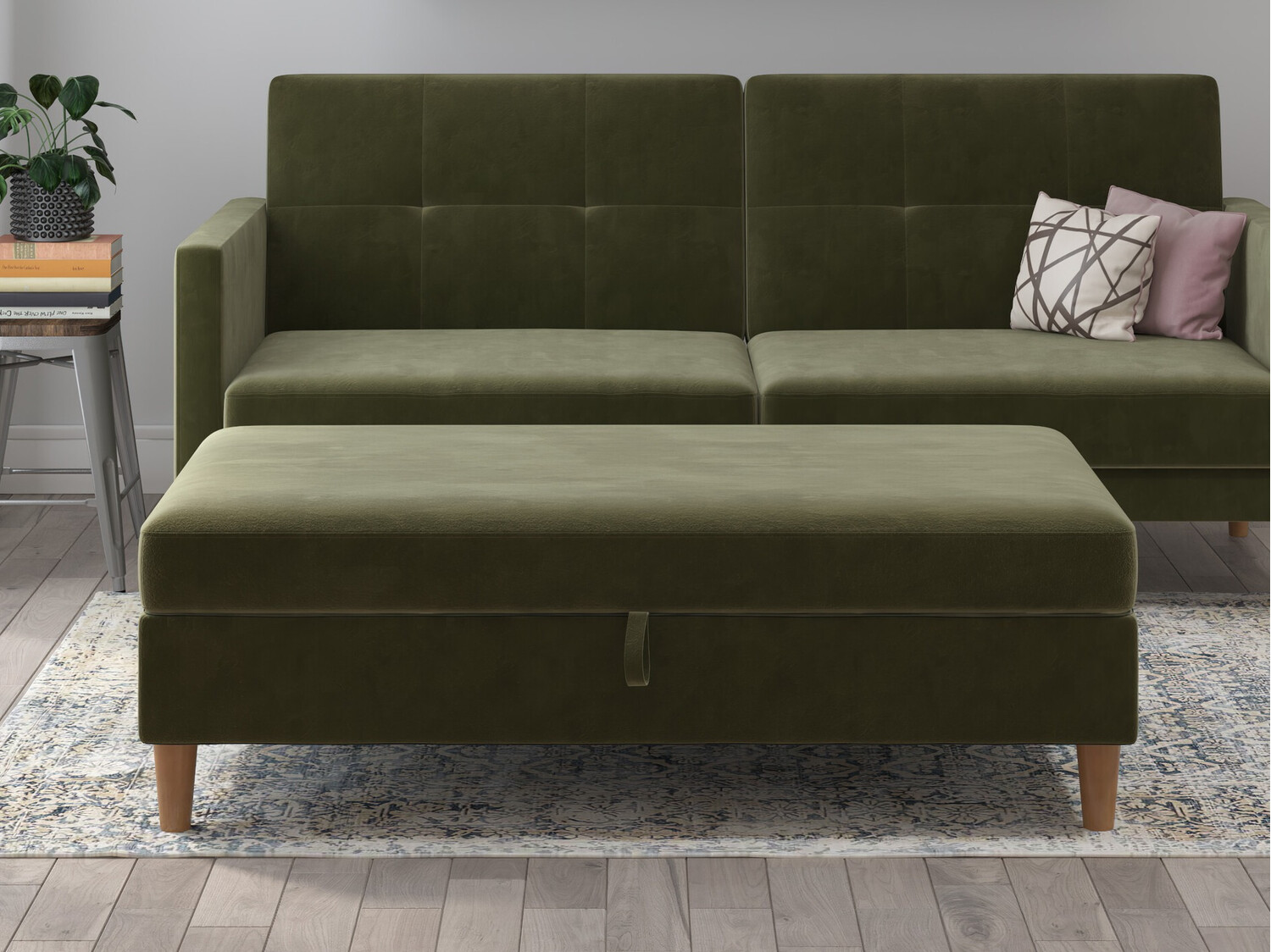 Mīkstais sols Denton 1180 (Haki)