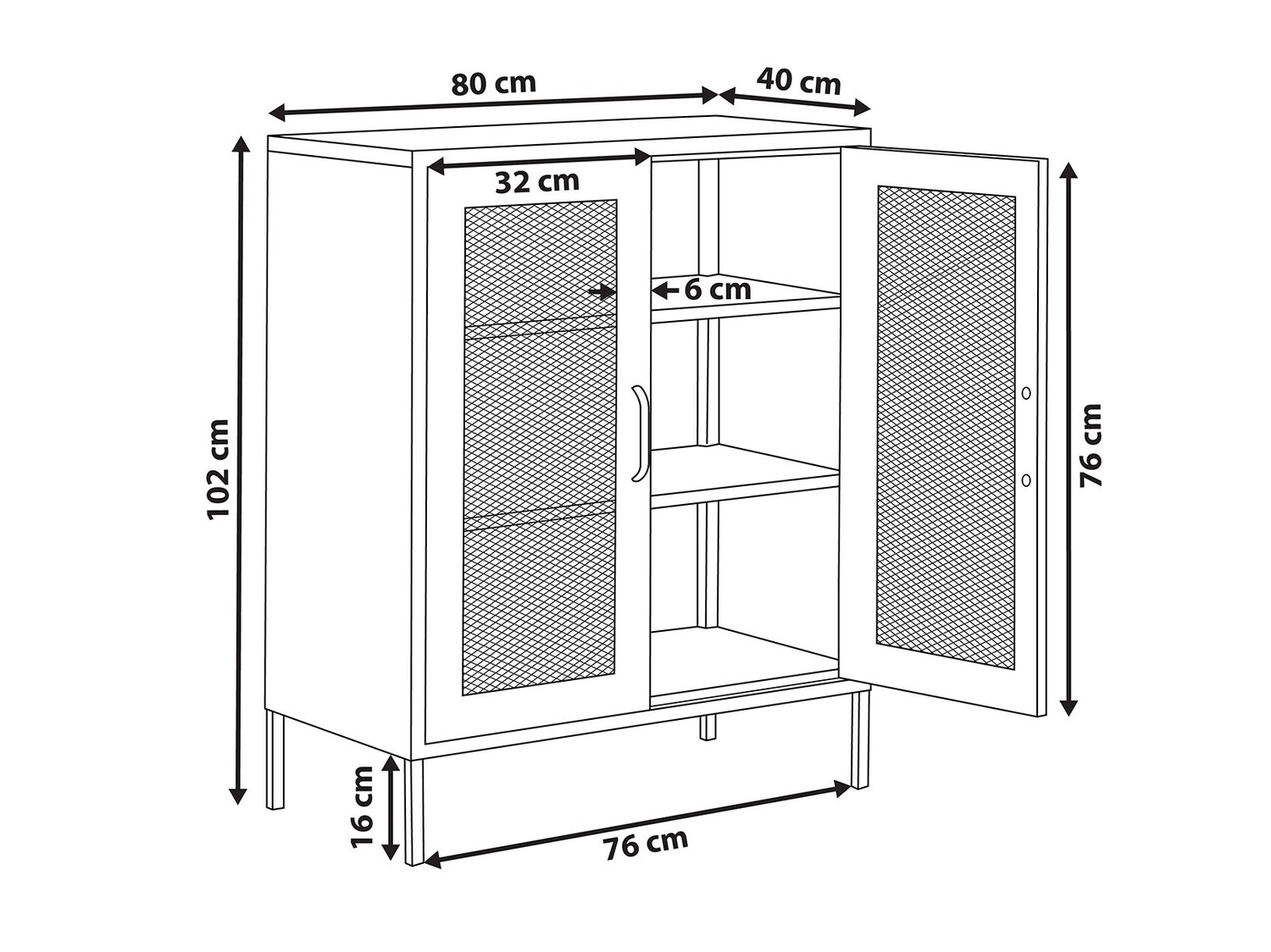 Шкафчик Sovelu 103 (Красный)