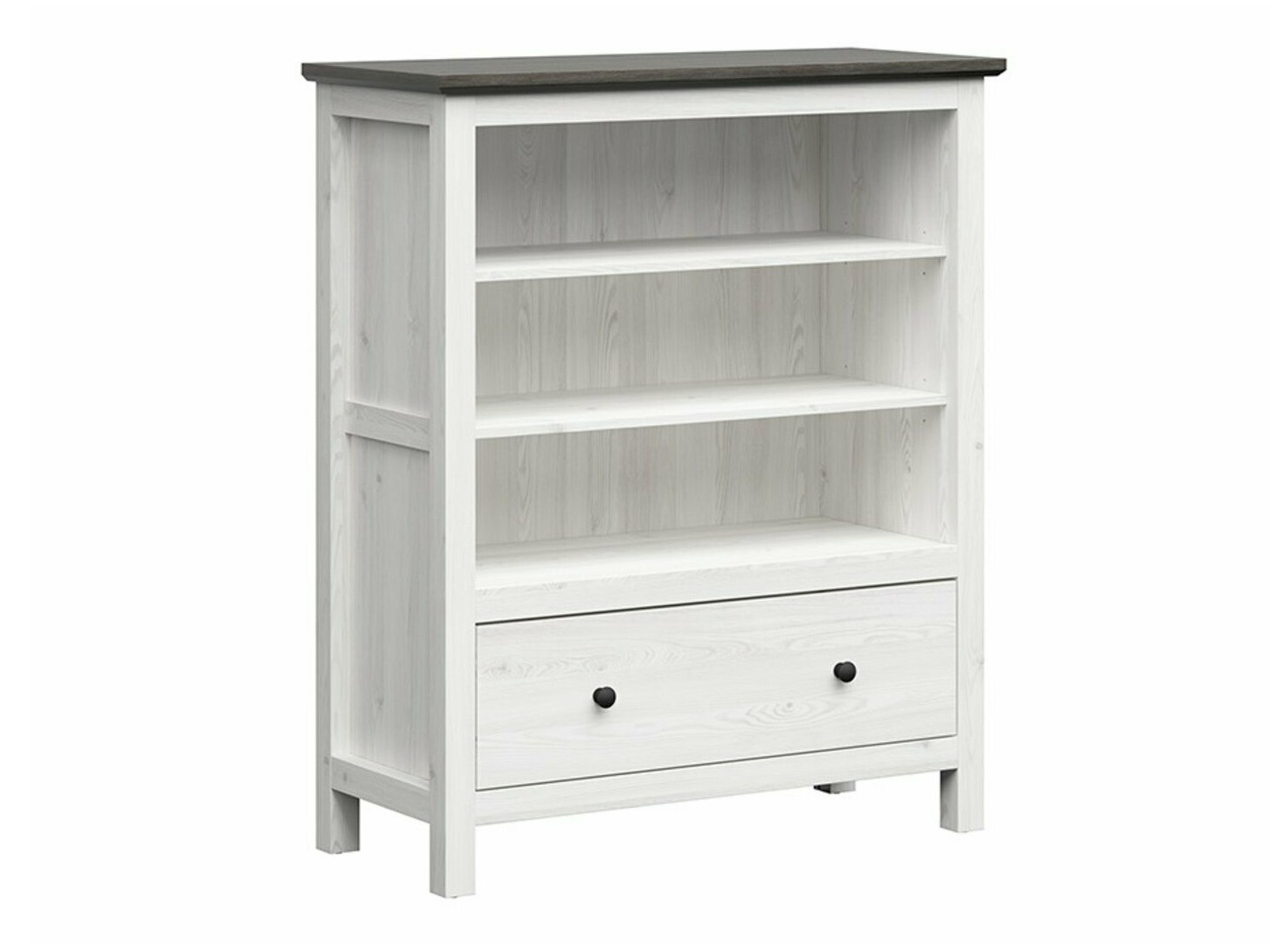 Стеллаж Sordoro 127 (Светлая лиственница Сибиу + Сосна Ларико)