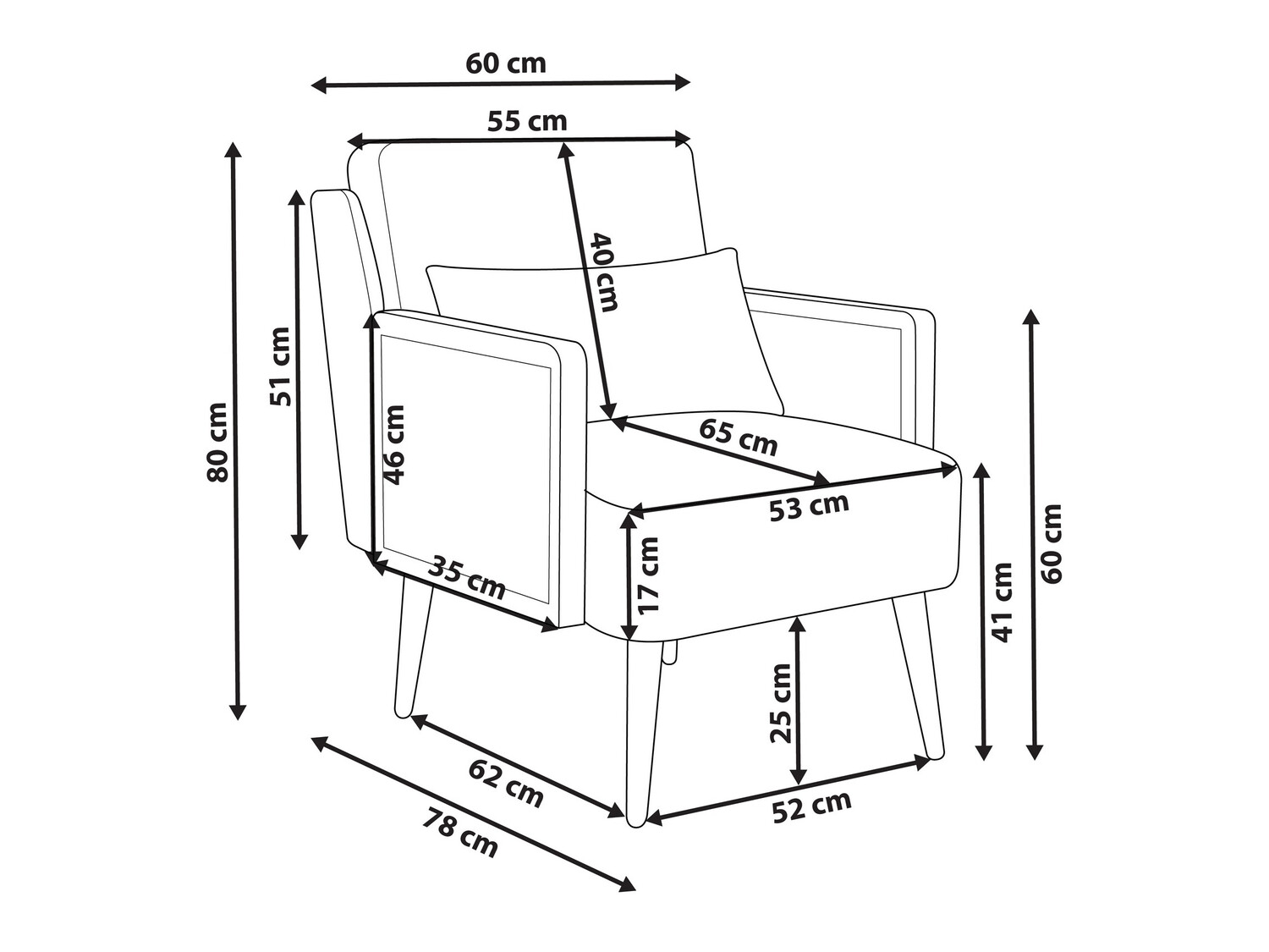 Krēsls Berwyn 2026 (Bēšs + Gaišs koks)