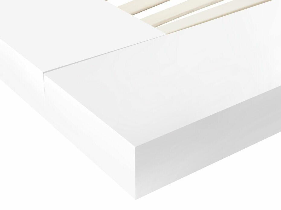 Кровать Berwyn 541 (Белый) С тумбочками