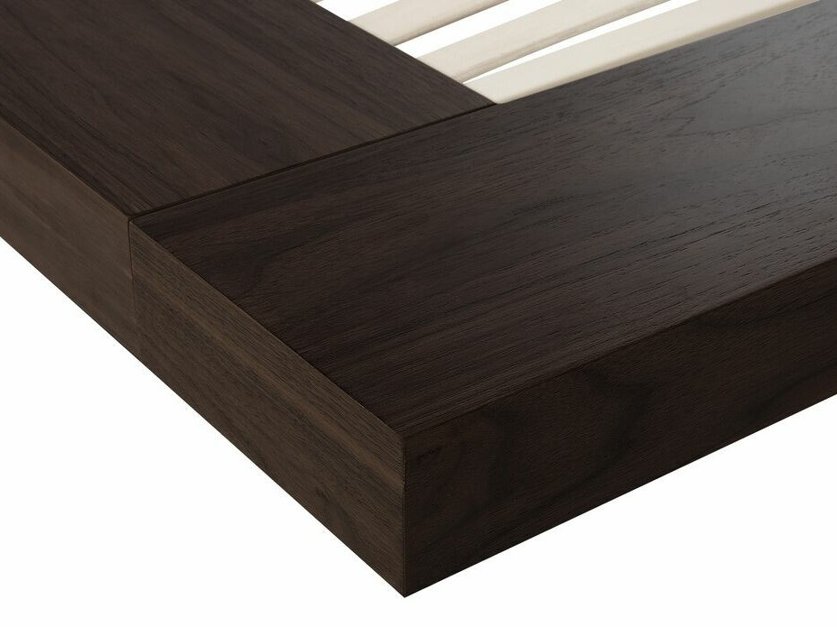 Кровать Berwyn 541 (Темное дерево) С тумбочками