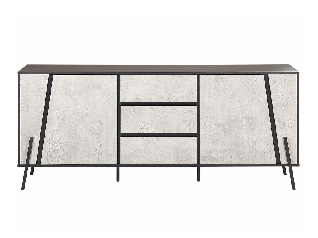 Kомод Berwyn 545 (Серый + Чёрный)