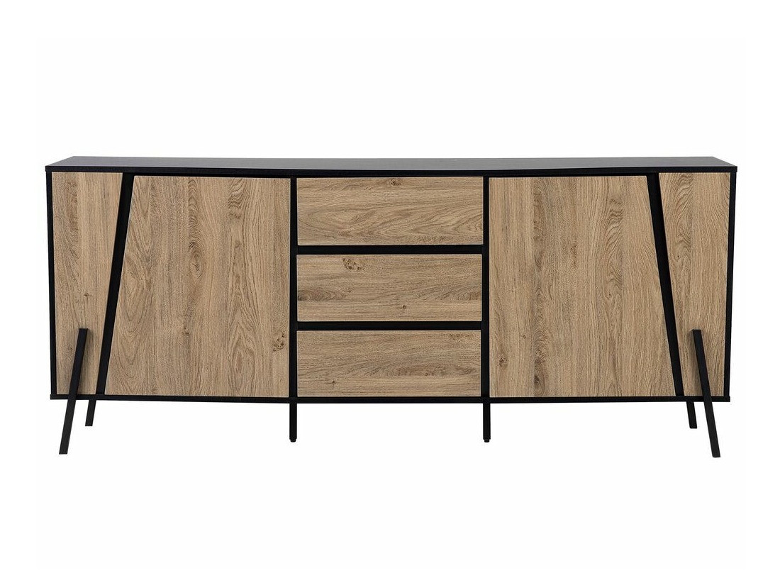 Kumode Berwyn 545 (Tumšs koks + Melns)