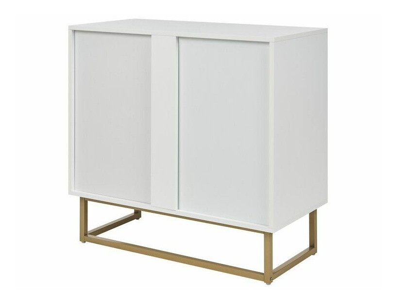 Skapis Berwyn 542 (Gaišs koks + Balts + Zelta)