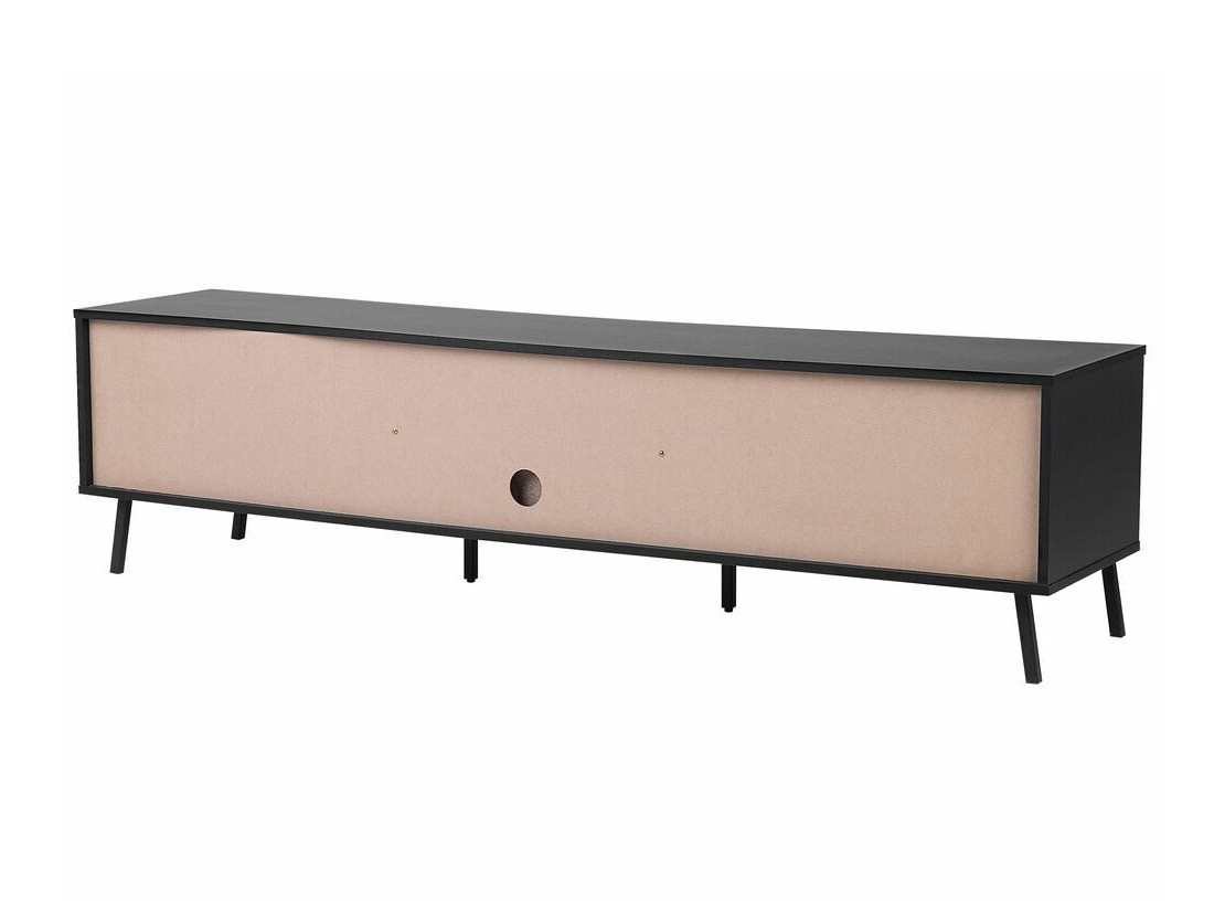 TV galds Berwyn 544 (Tumšs koks + Melns)