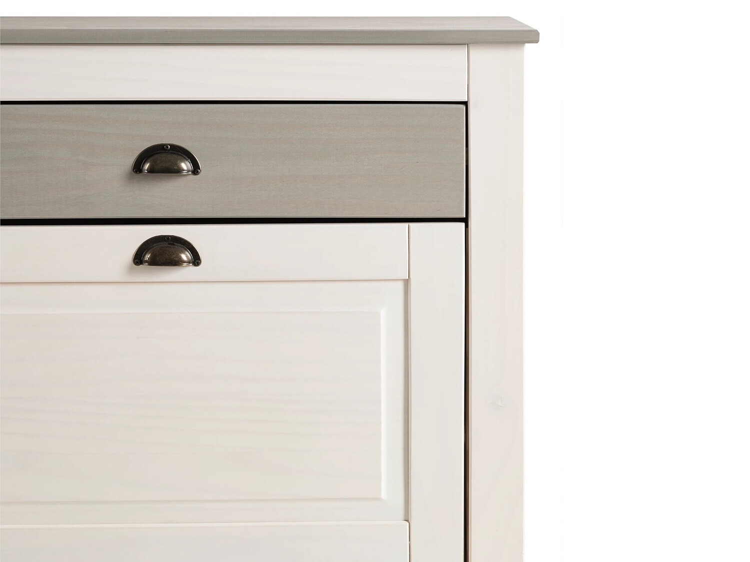 Kurpju kaste Etviri 110 (Balts + Pelēks)