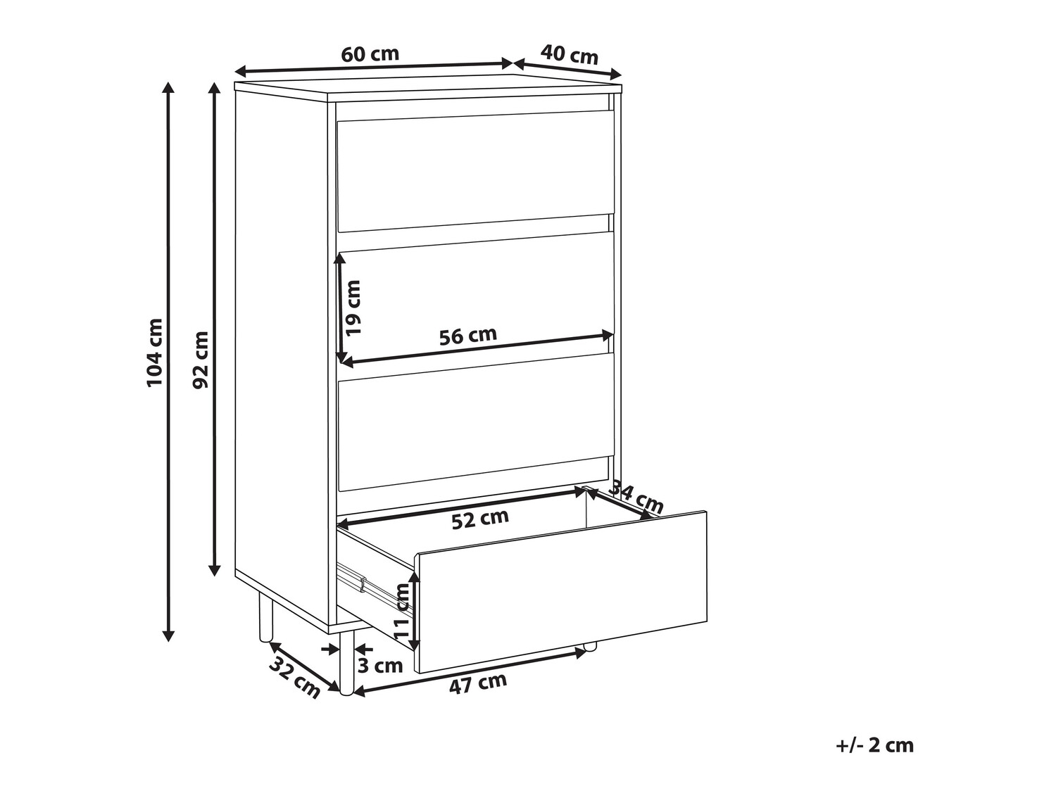 Kомод Berwyn 554