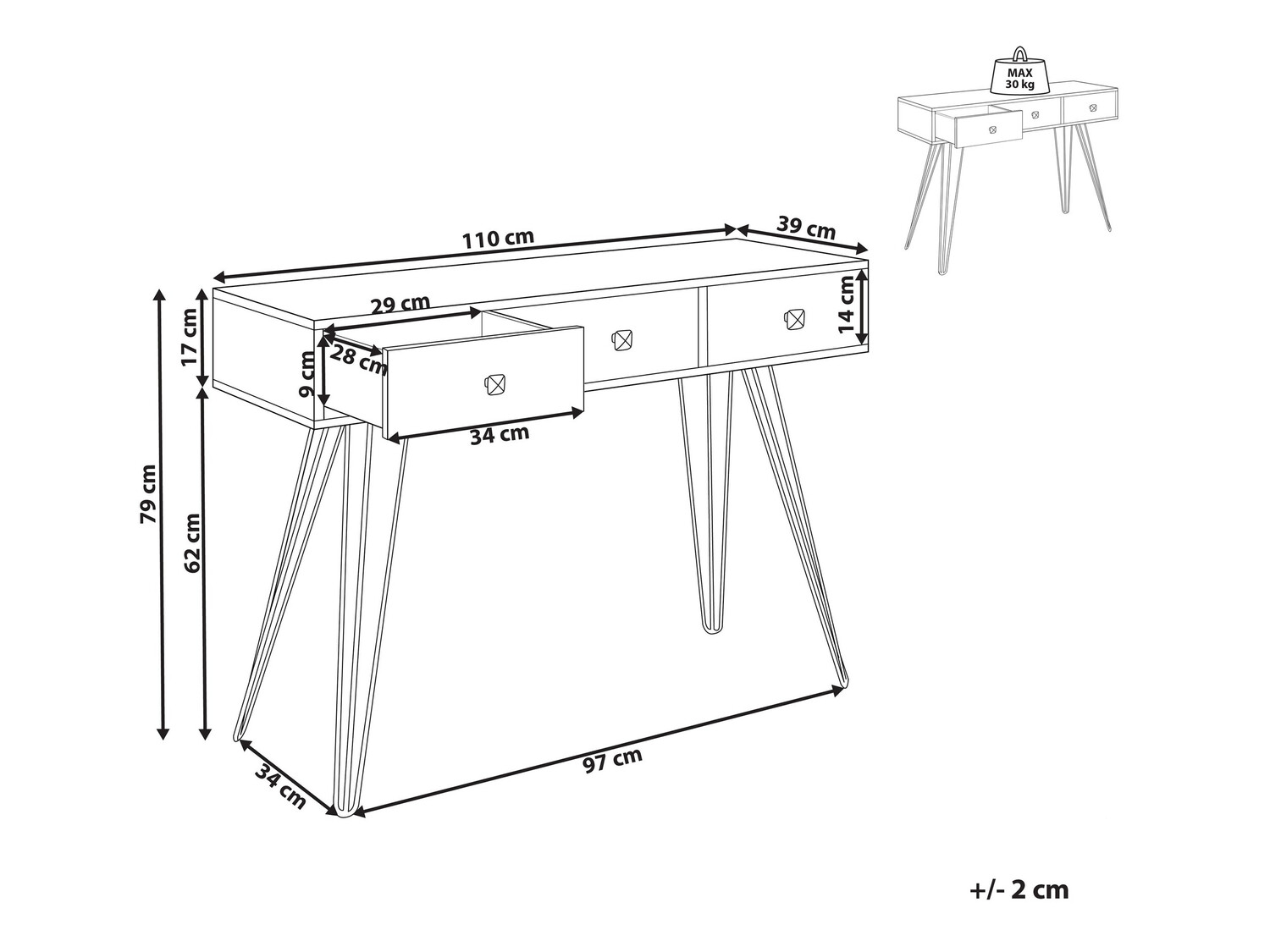Консоль Berwyn 561