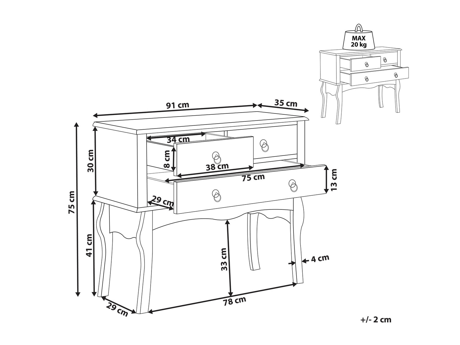 Консоль Berwyn 565