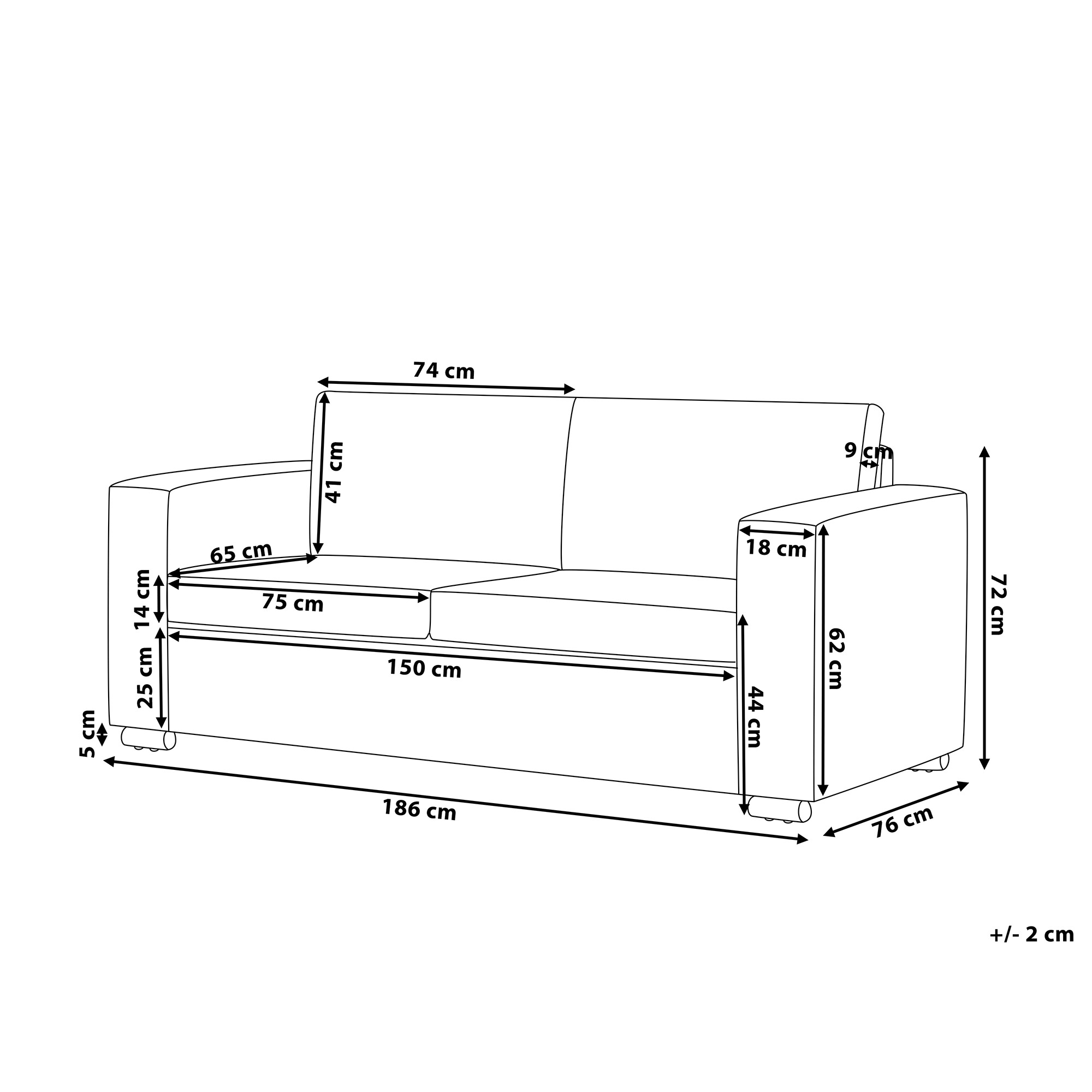 Диван Berwyn 576 (Крем)