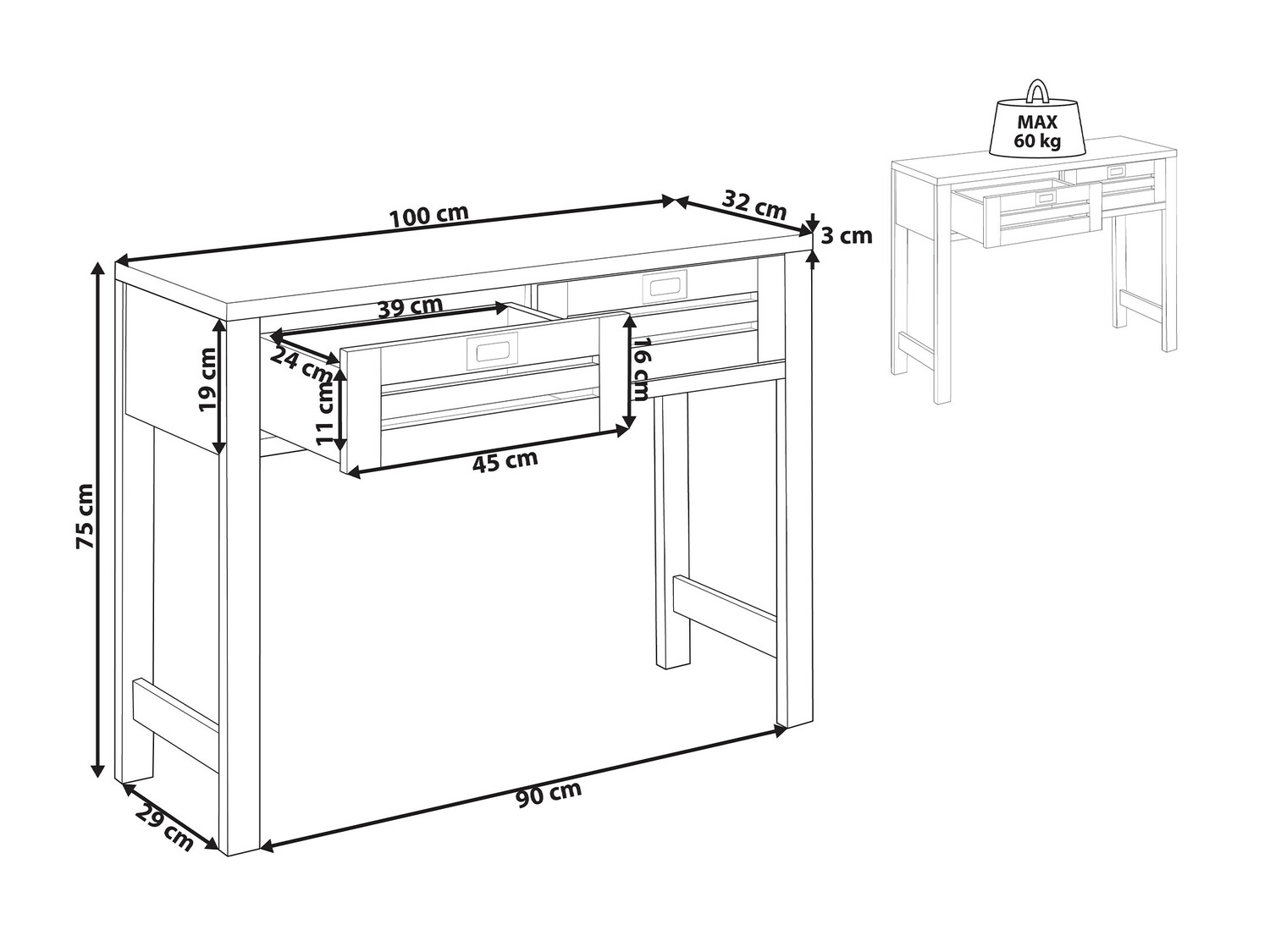 Консоль Berwyn 571