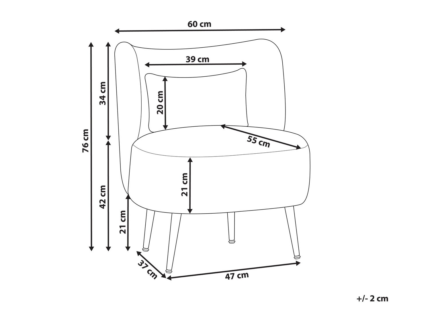 Кресло Berwyn 570 (Хаки + Чёрный)