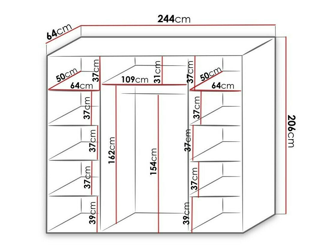 Шкаф Murrieta 174
