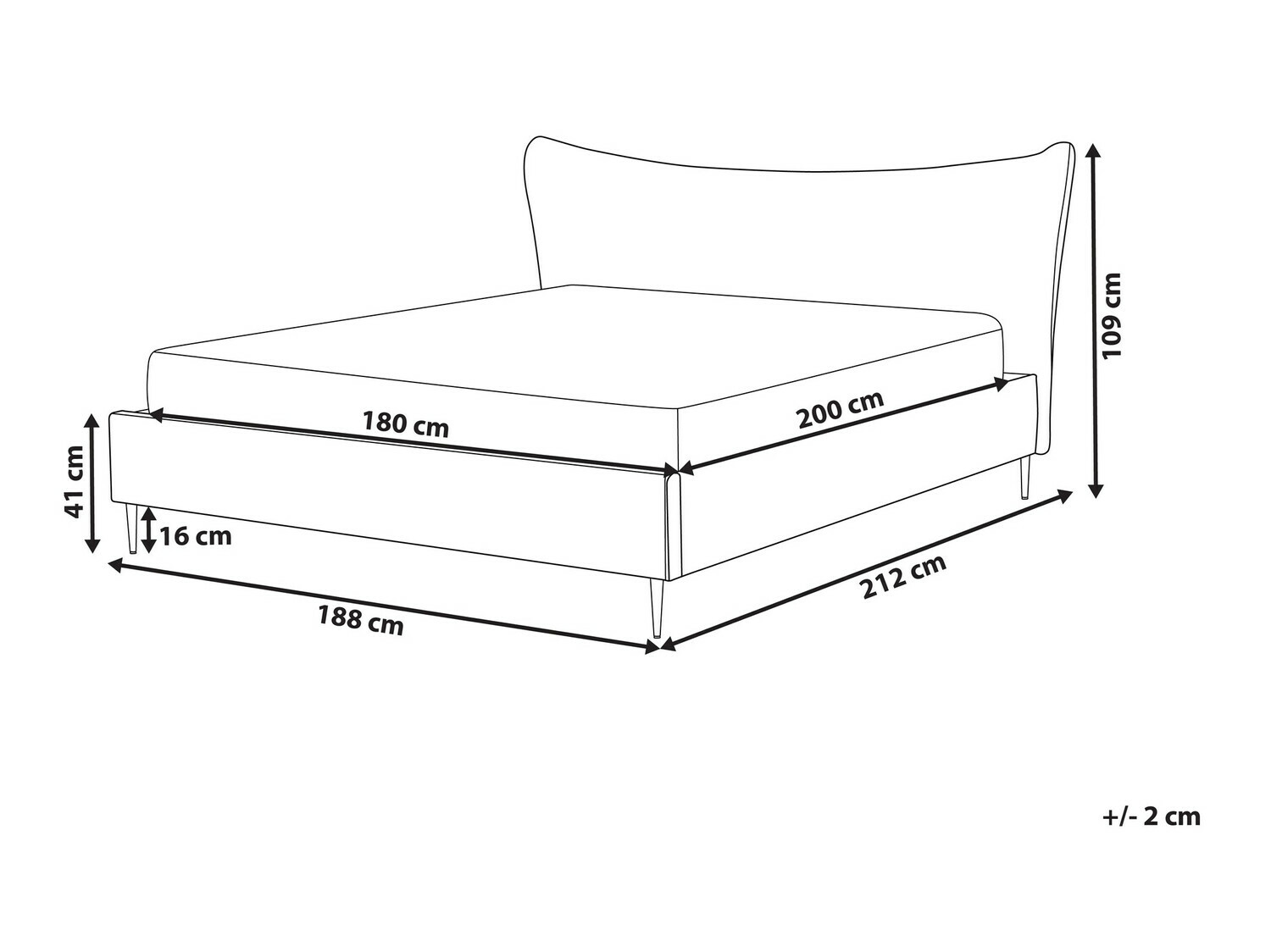 Кровать Berwyn 588 (Розовый)