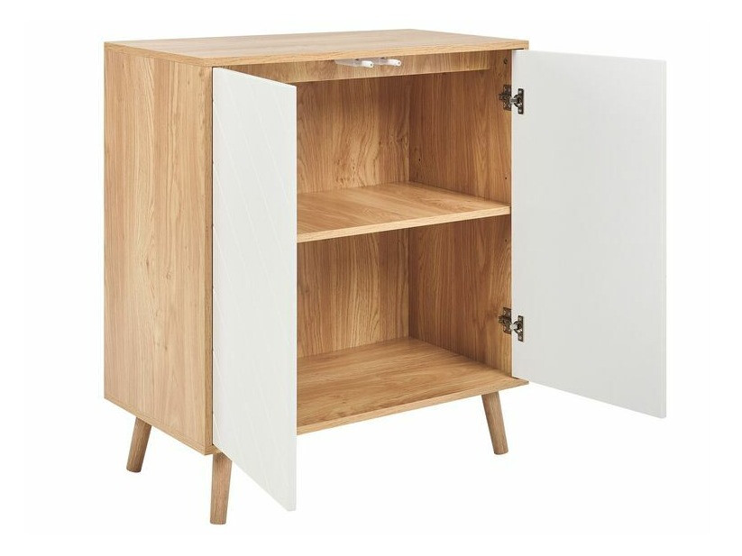 Шкафчик Berwyn 586 (Светлое дерево + Белый)