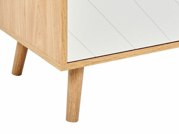 Шкафчик Berwyn 586 (Светлое дерево + Белый)