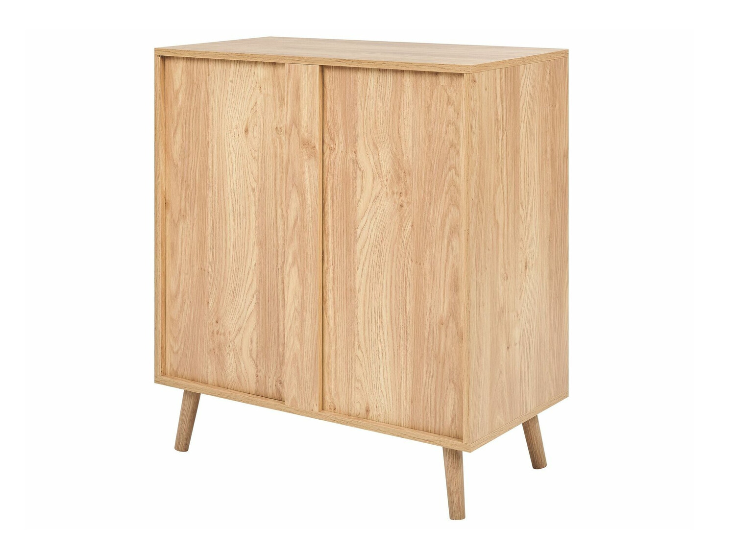 Шкафчик Berwyn 586 (Светлое дерево + Чёрный)