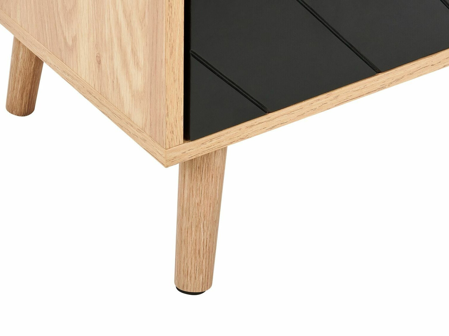 Шкафчик Berwyn 586 (Светлое дерево + Чёрный)