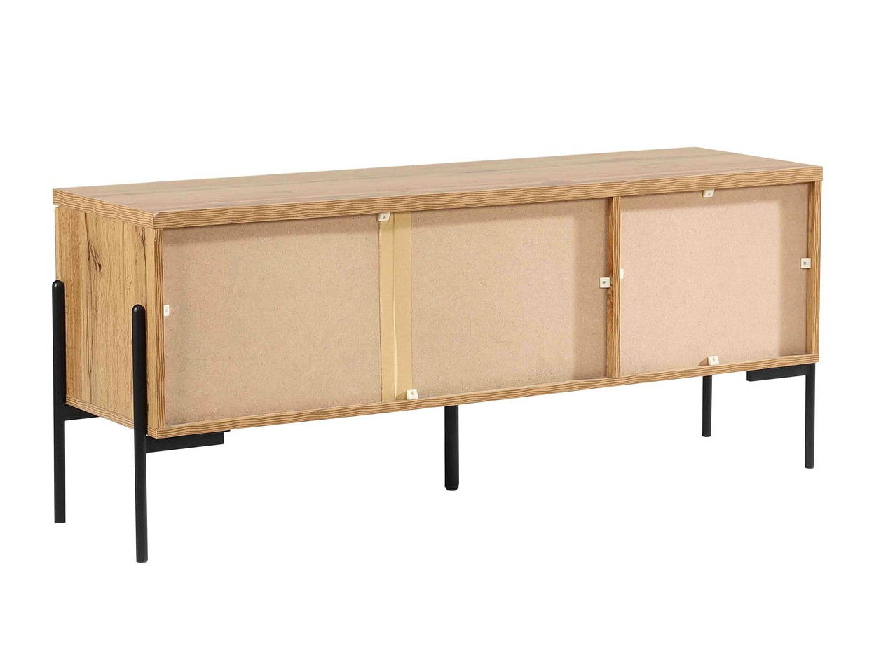 TV galds Denton 1189 (Melns + Votan ozols)