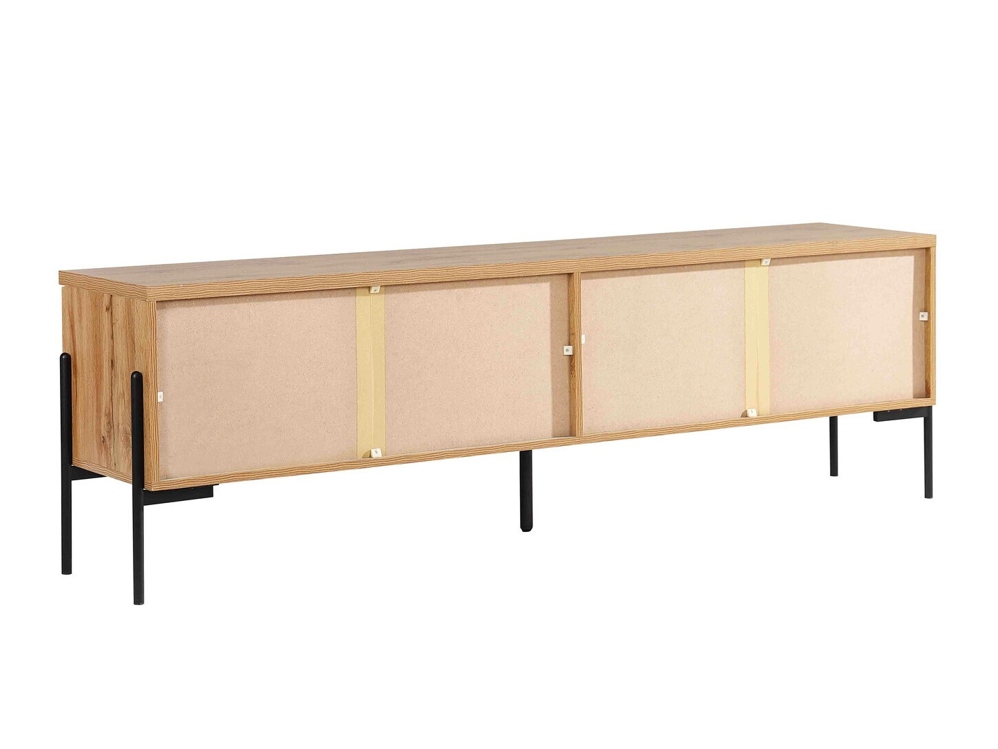 ТВ тумба Denton 1188 (Чёрный + Дуб вотан)