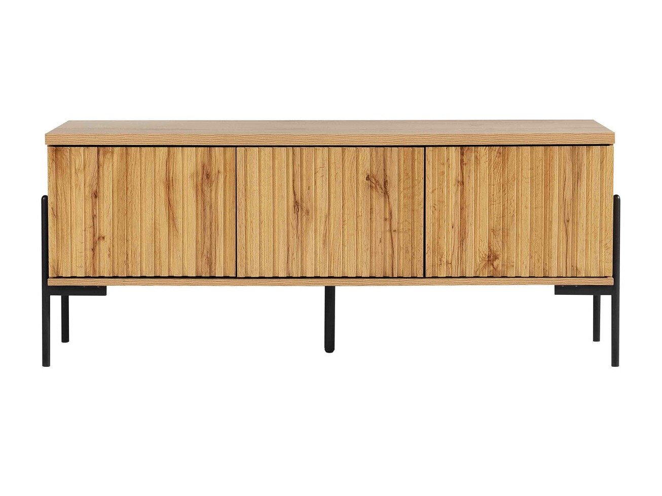 ТВ тумба Denton 1189 (Чёрный + Дуб вотан)