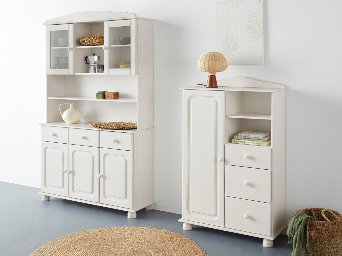 Стеллаж Fenlaru 111 (Белый)