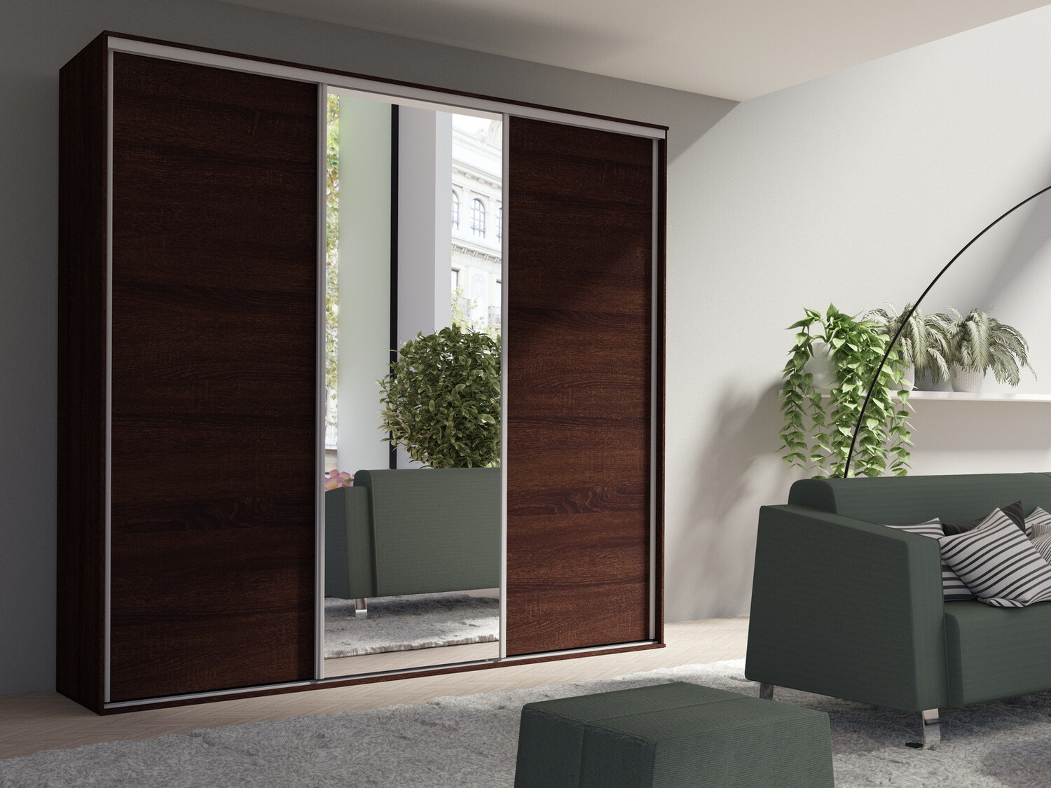 Skapis Murrieta 181 (Tumšais Sonoma ozols)