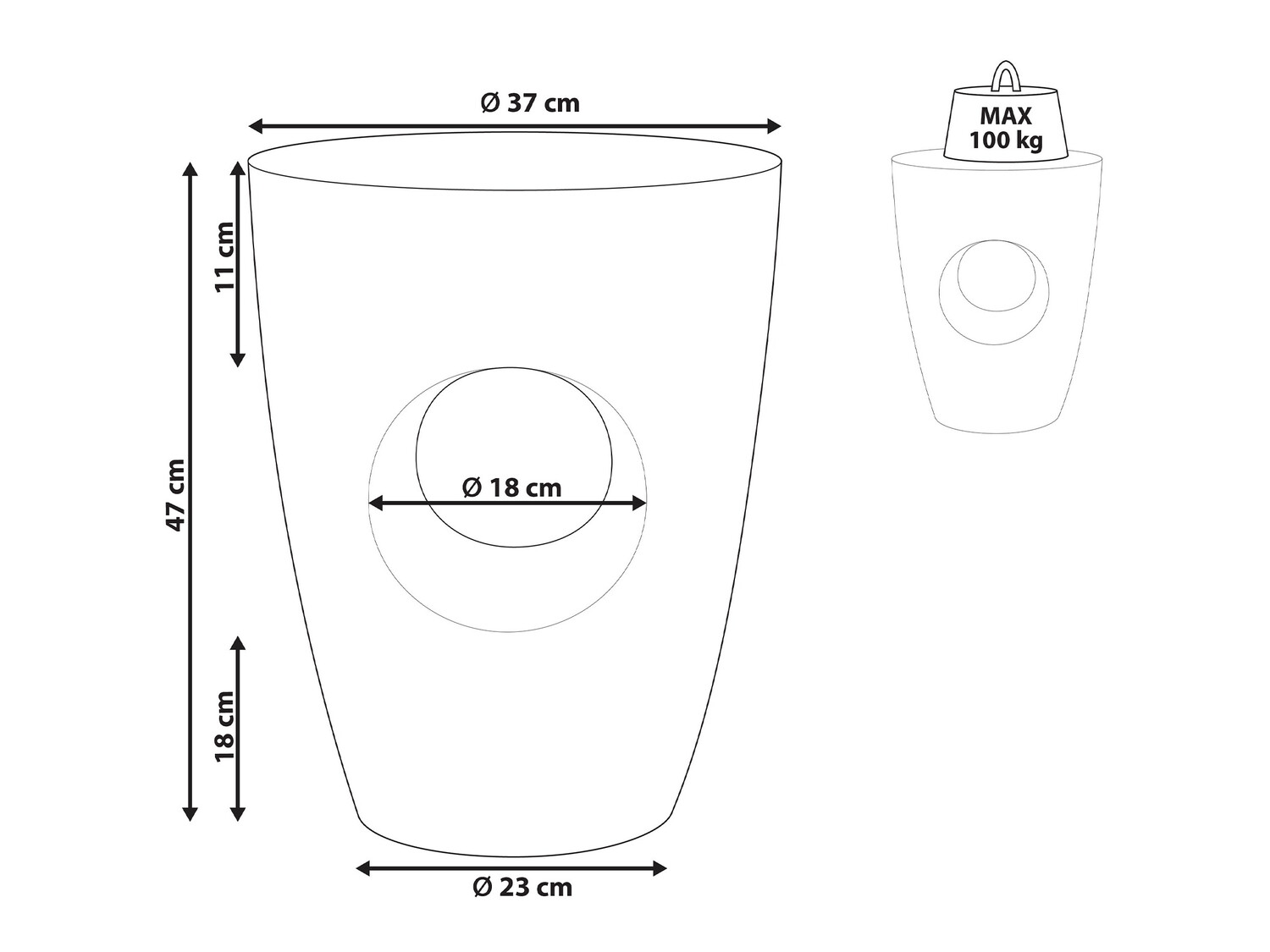 Kafijas galdiņš Berwyn 605