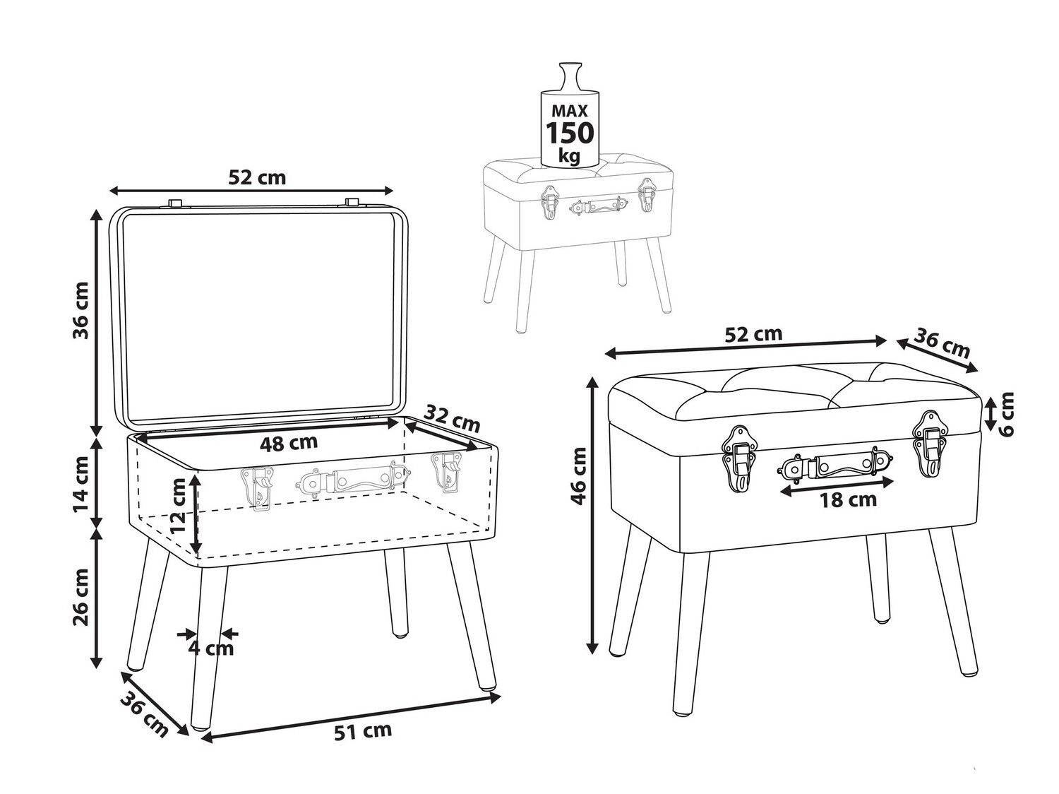Пуф Berwyn 602 (Бежевый)