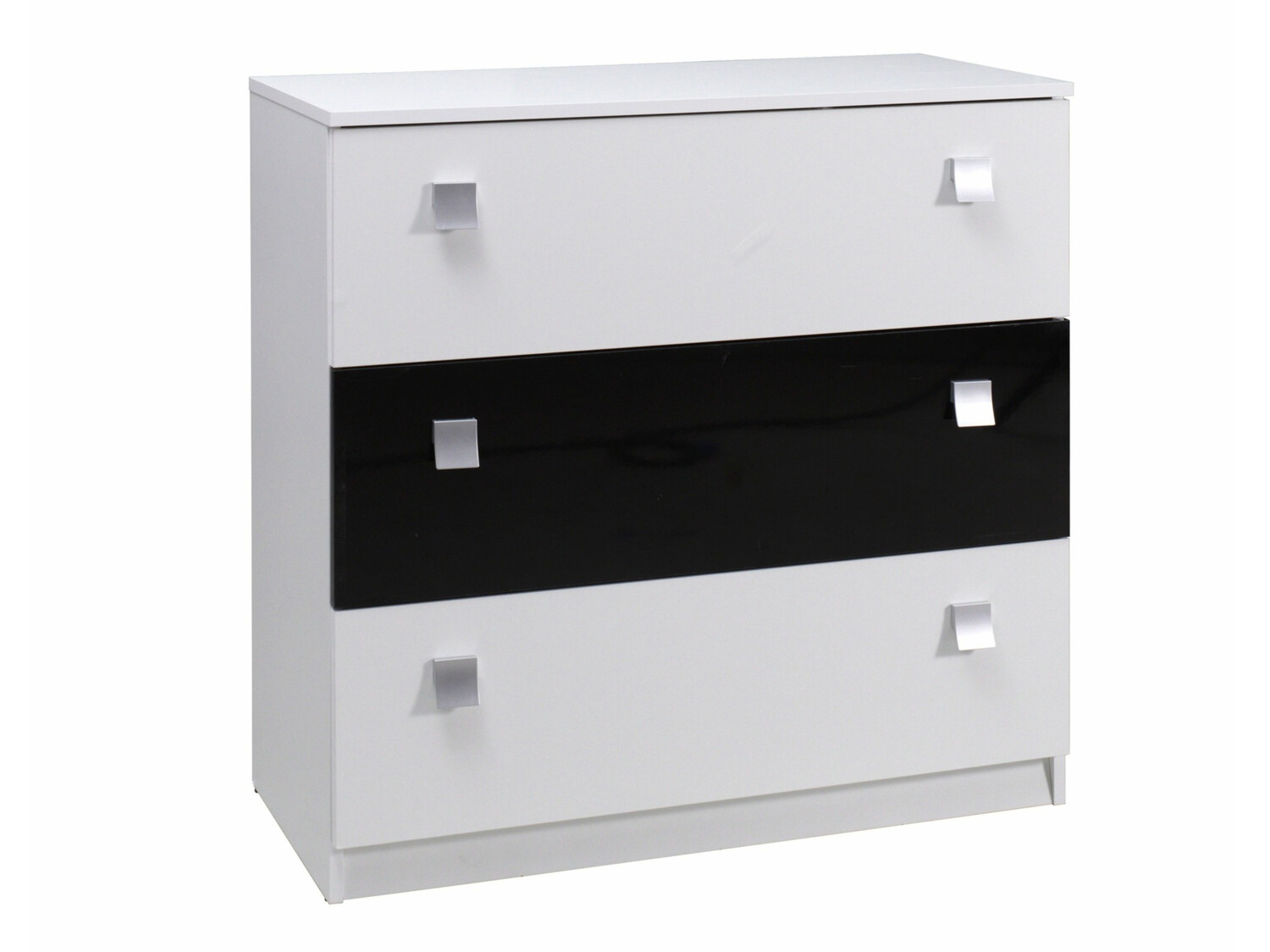 Kumode Murrieta 109 (Balts + Glancēts melns)