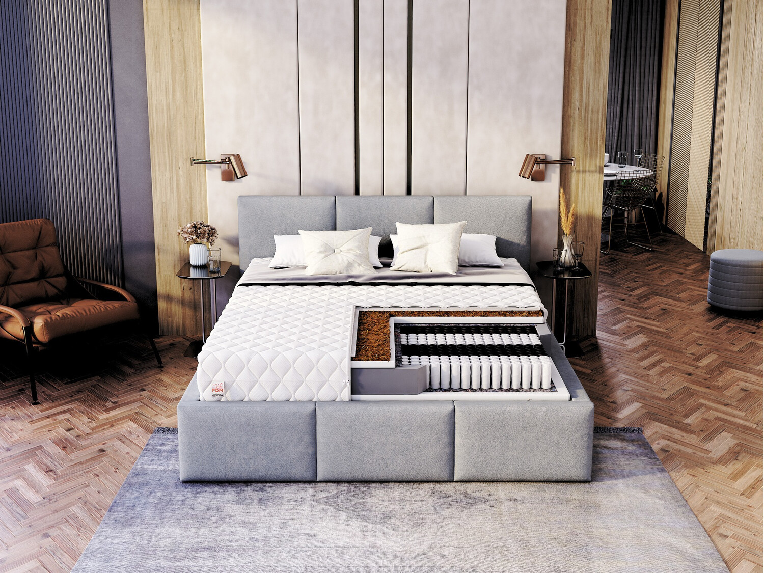 Matracis Fairfield 104 (140 x 200 cm)