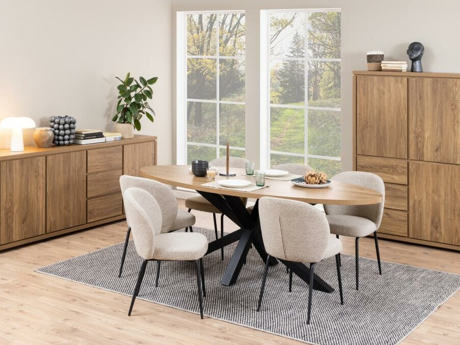 Krēsls Norsica 389 (Bēšs + Melns)