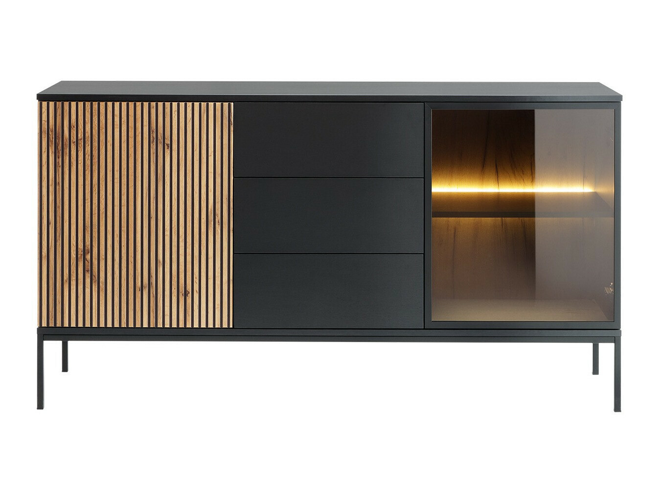 Kumode Soferi 108 (Melns + Votan ozols)