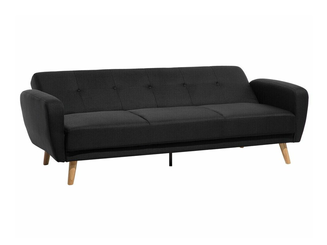 Dīvāns gulta Etlivi 102 (Melns)
