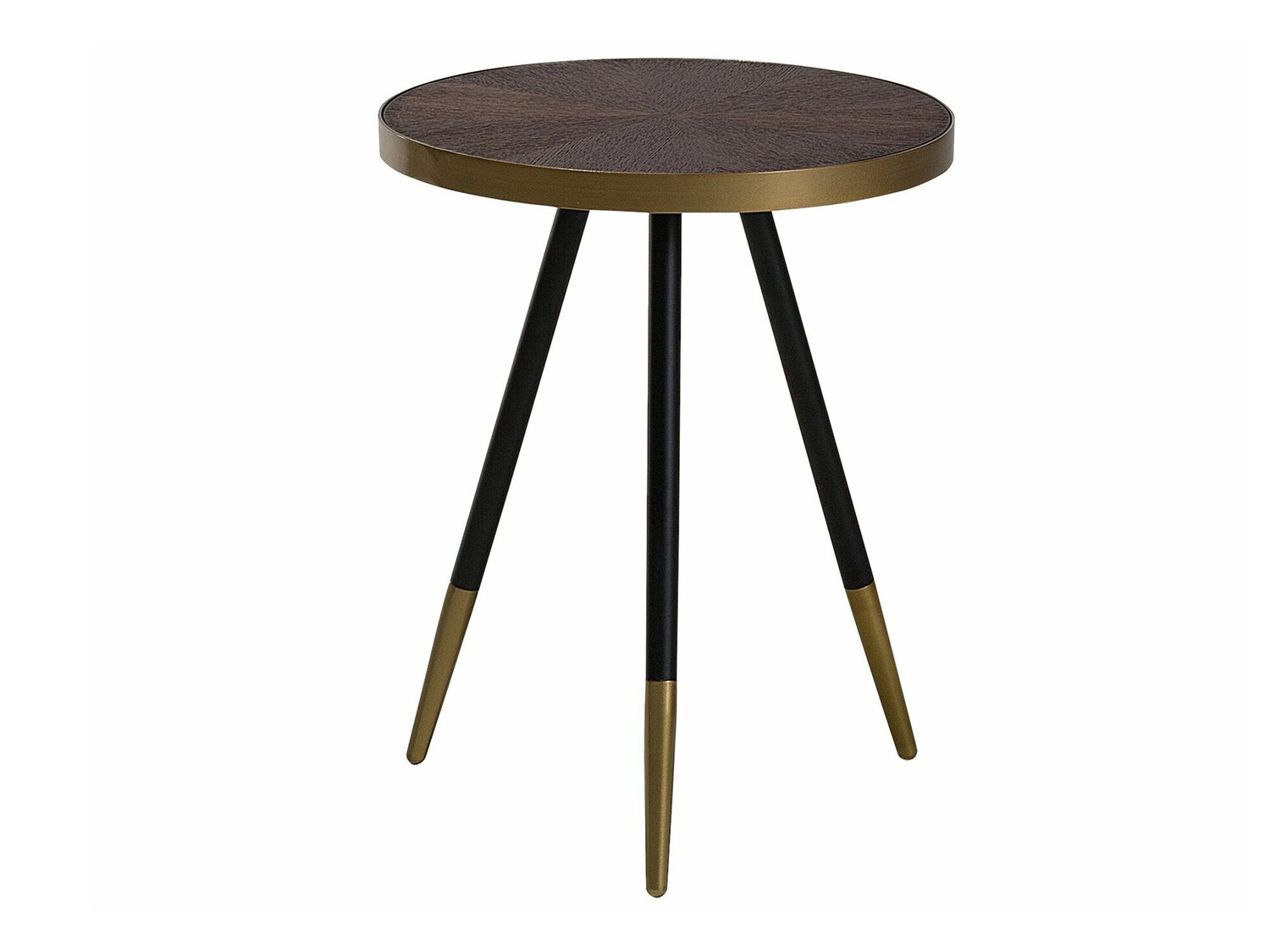 Кофейный столик Berwyn 643 (Золотой + Темное дерево)