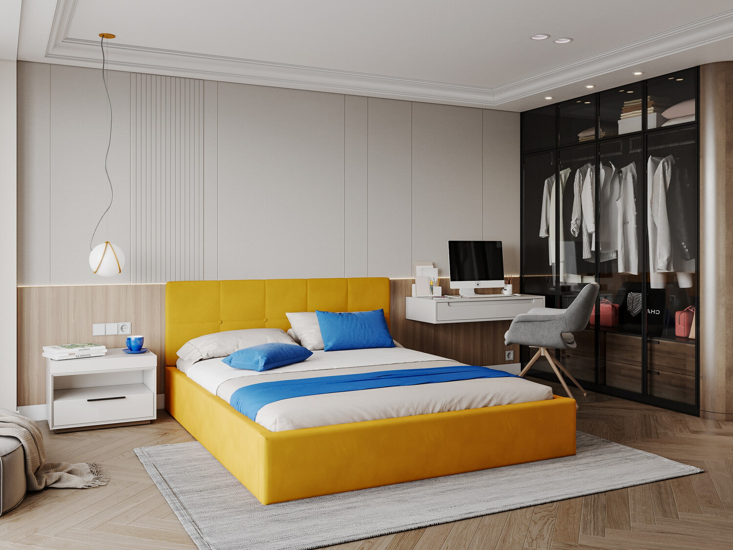 Gulta Fairfield 106 (Dzeltens)