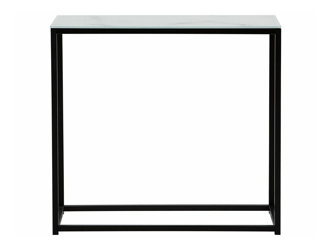 Консоль Berwyn 650 (Чёрный + Белый мрамор)