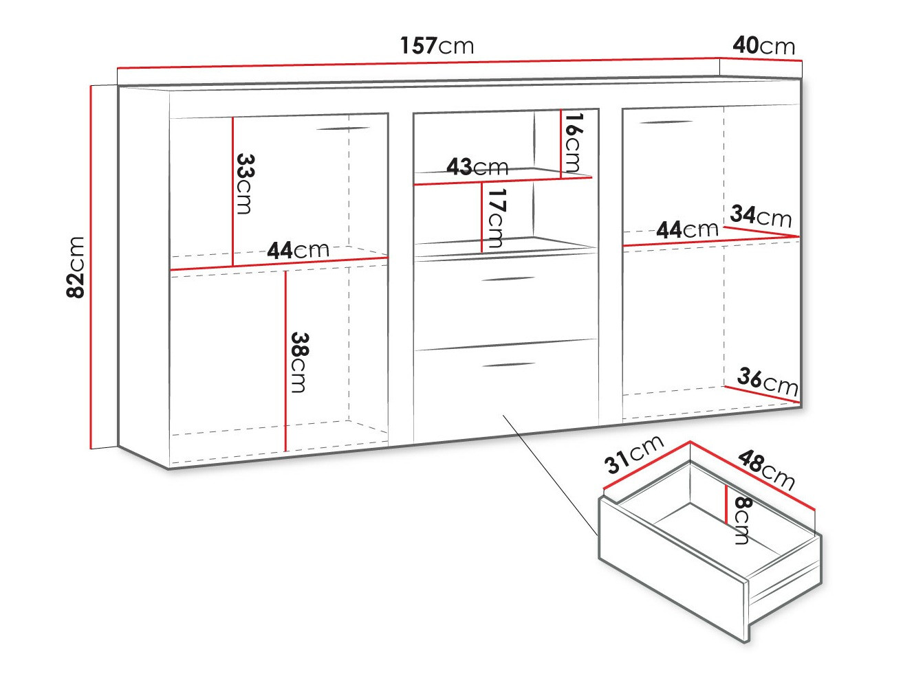 Kumode Tucson 104 (Lefkas ozols)