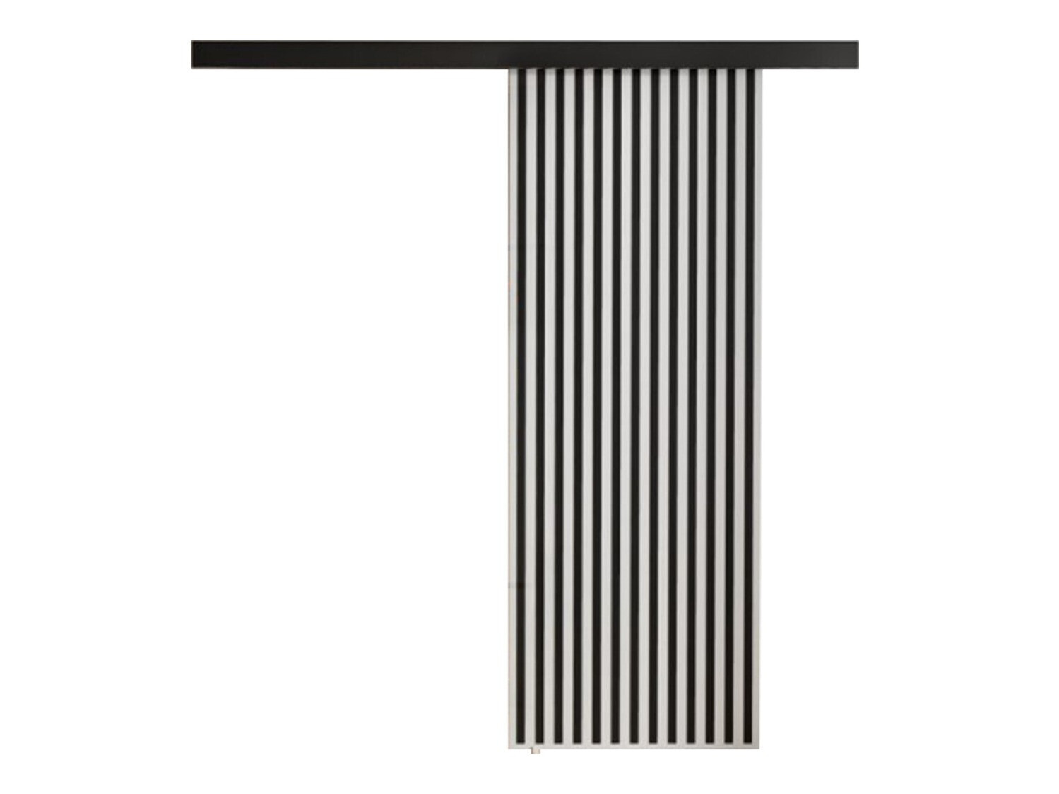 Раздвижные двери Dover 201 (Белый + Чёрный)