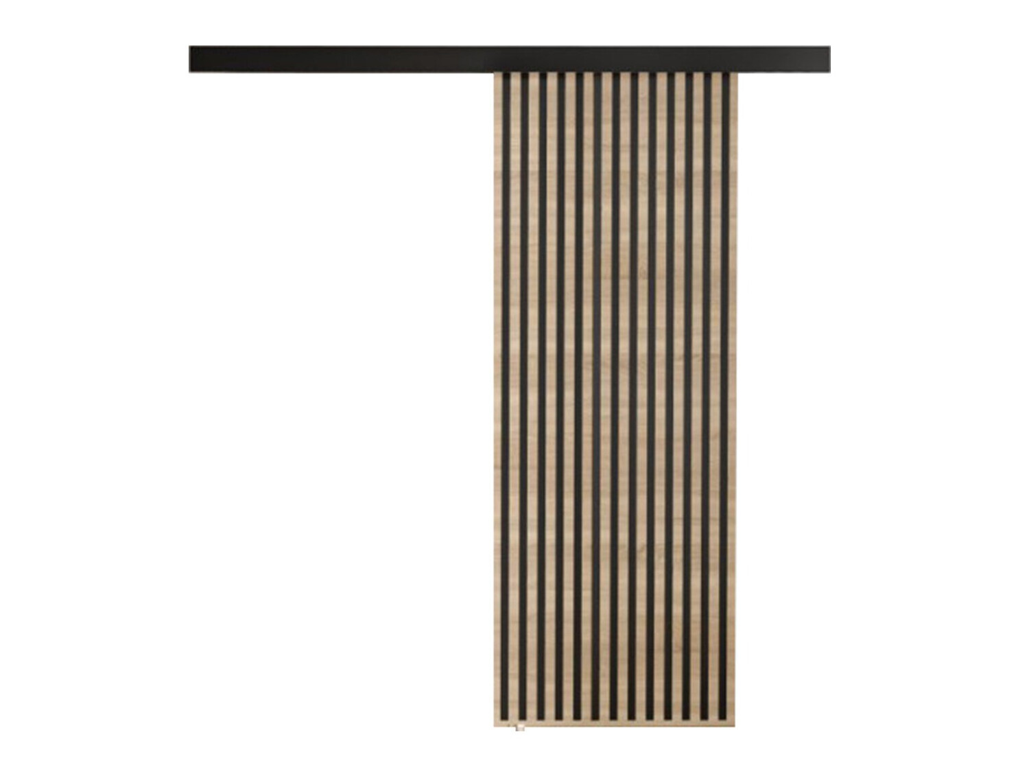 Раздвижные двери Dover 201 (Сонома Дуб + Чёрный)