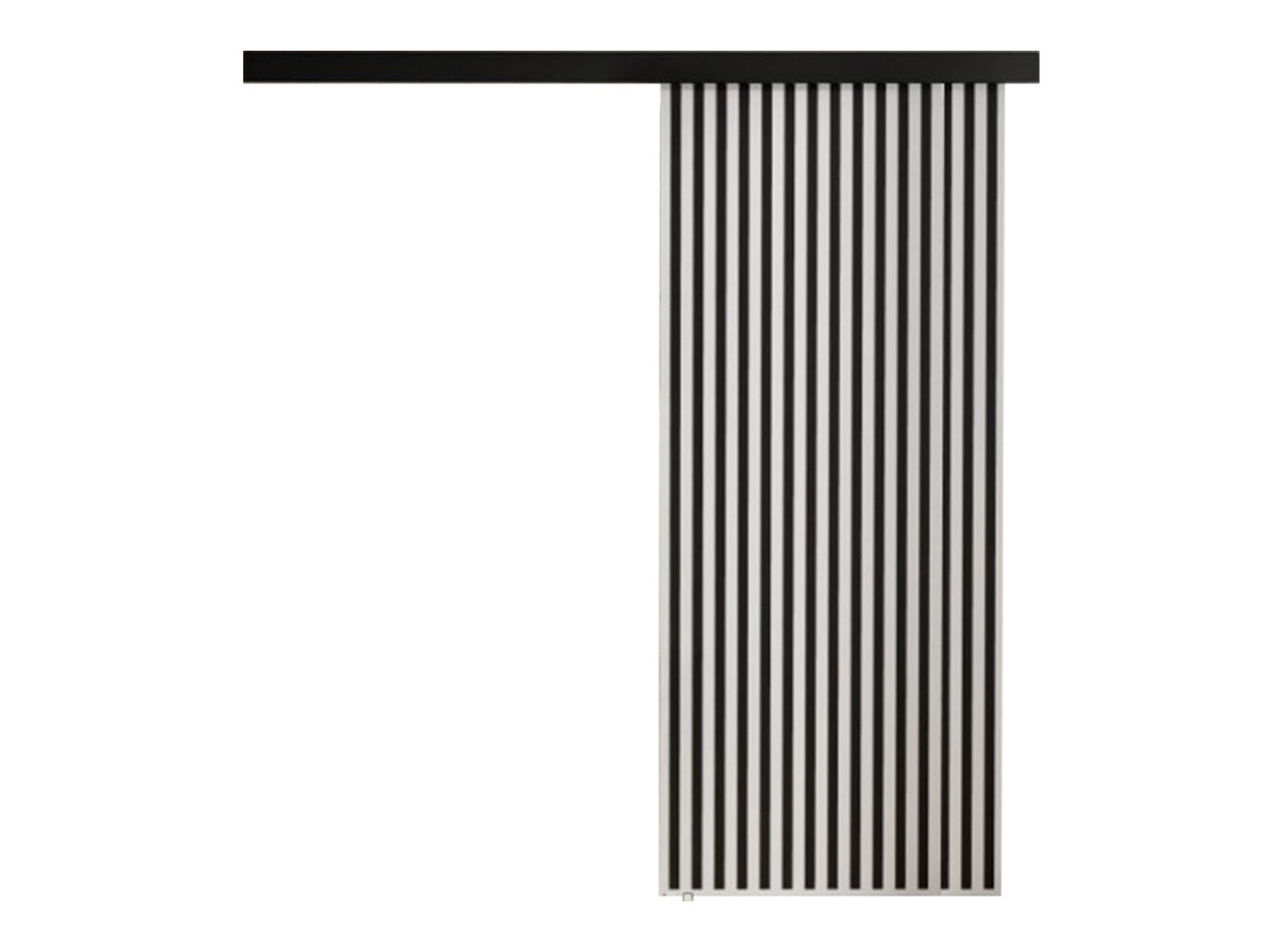 Раздвижные двери Dover 202 (Белый + Чёрный)